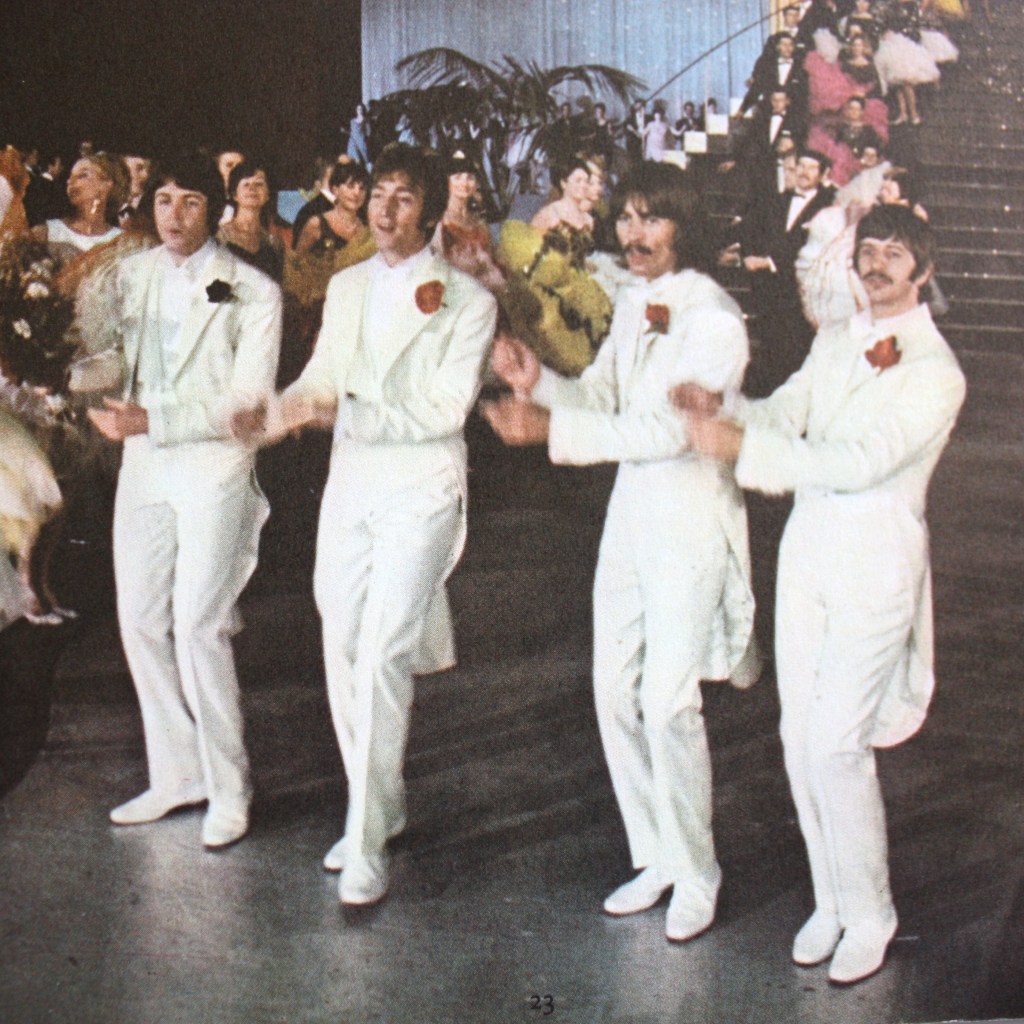 Beatles in Tuxedos Magical Mystery Tour Inside EP 