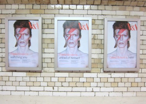 David Bowie Is.... on the Tube