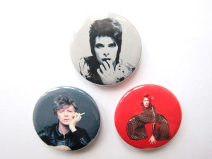 David Bowie Pin Badges Snap Gallery