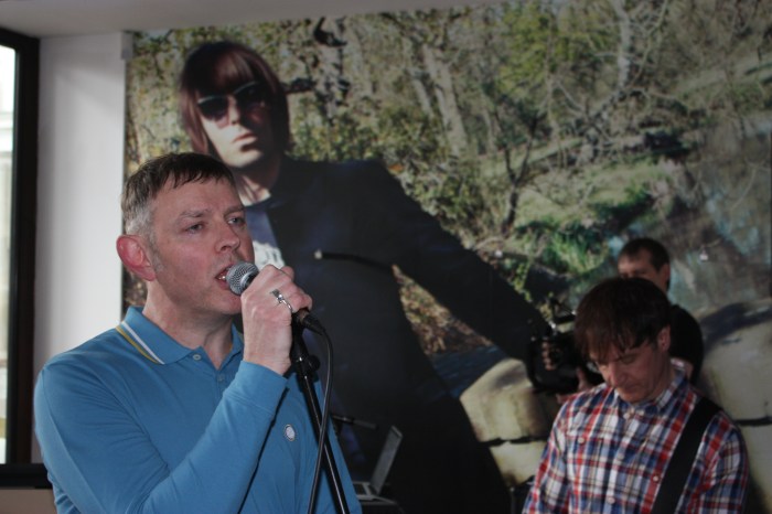 Inspiral Carpets at Pretty Green Liam Gallagher