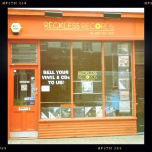 London Record shop