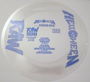 flexi disc Helloween RAW Magazine