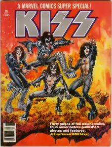 kiss cover comic 1977