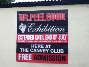 Dr Feelgood Exhibition poster