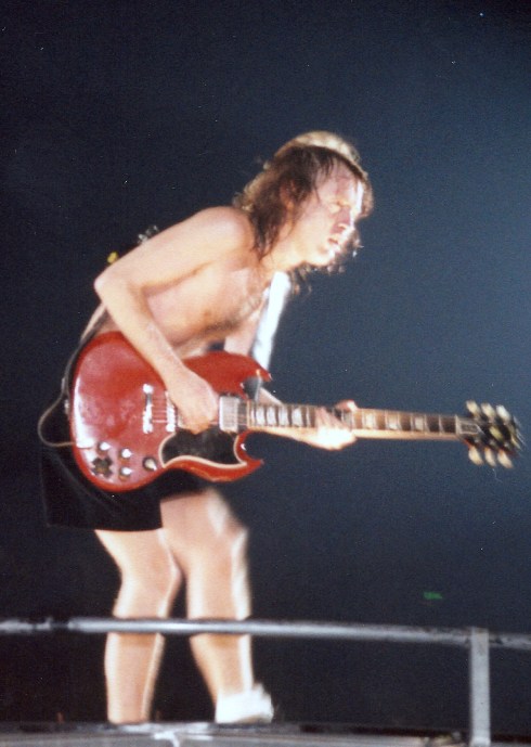 Angus Young ACDC Live Wembley Arena