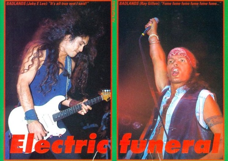 Ray Gillen and Badlands: When Rock Bands Split Up In Front Of An&nbsp;Audience