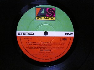 The '80s Green Atlantic label - this is Led Zep IV