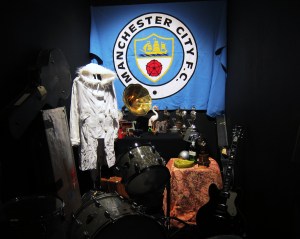 Oasis Liam's Parka awards memorabilia exhibition