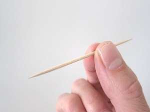 One toothpick: unused.