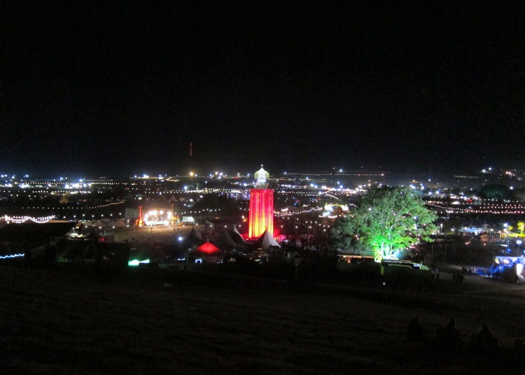 Glastonbury by night IMG_1392