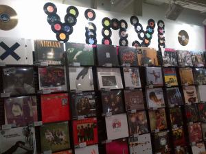 HMV Vinyl section Oxford St