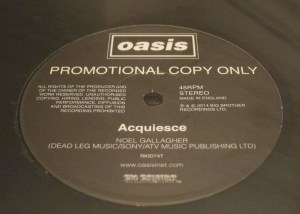 Oasis HMV Acquiesce promo