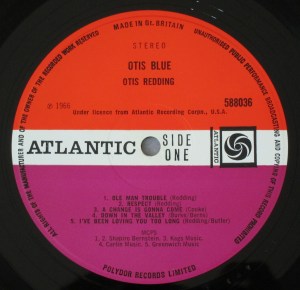 Otis Redding Atlantic plum label 588036
