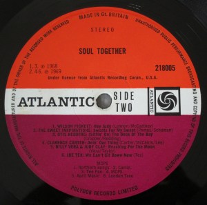 Soul Together Atlantic plum label UK