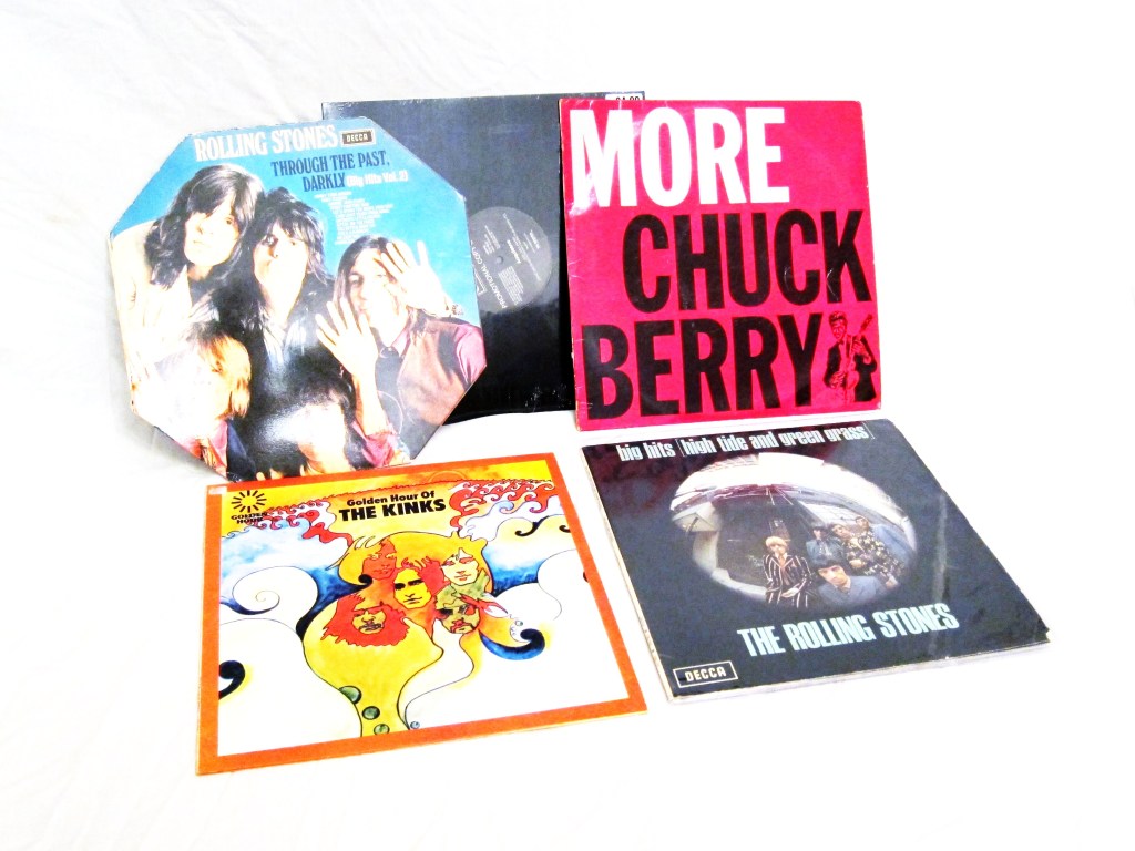 Album Collection Stones, Berry, Kinks