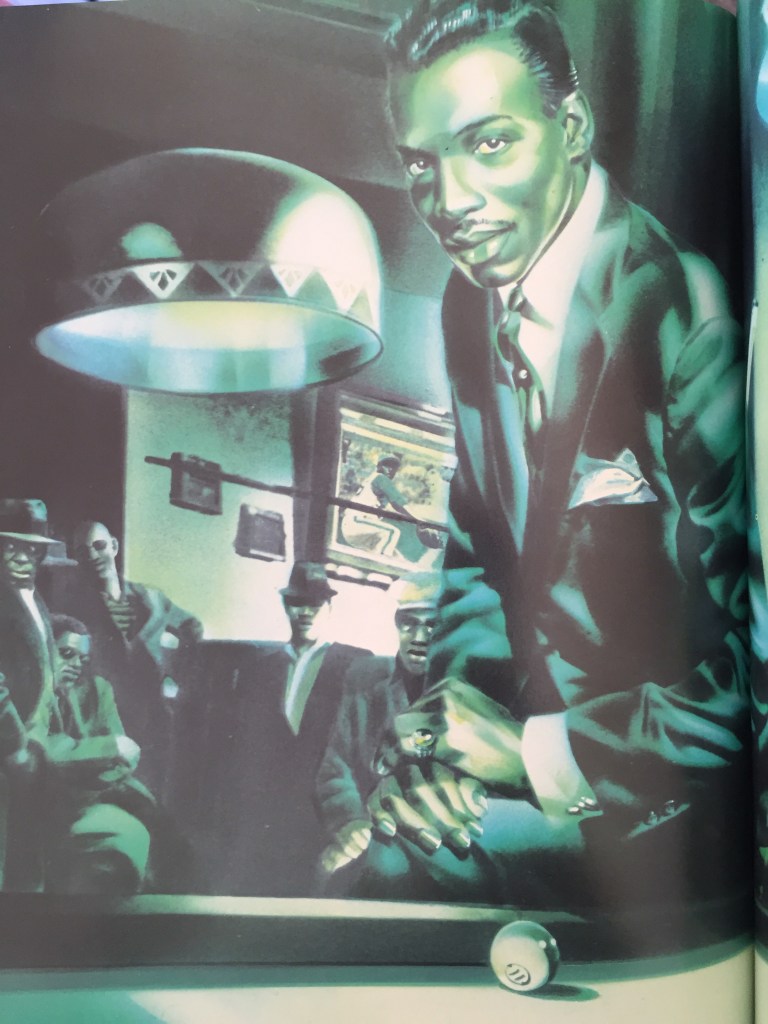 Wilson PIckett, as depicted in Rock Dreams by Guy Peellaert
