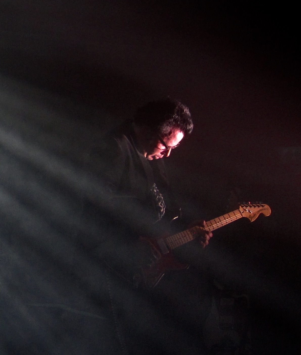 Grasshopper Jonathan Donahue of Mercury Rev at The Oval Space 2015